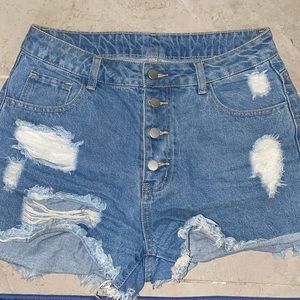 Distress shorts